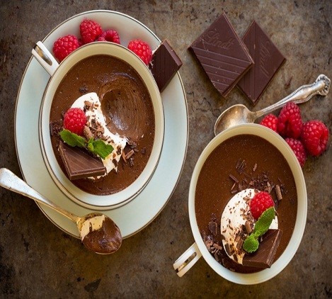 Bánh Chocolate Pot de Crème thơm ngon đặc biệt