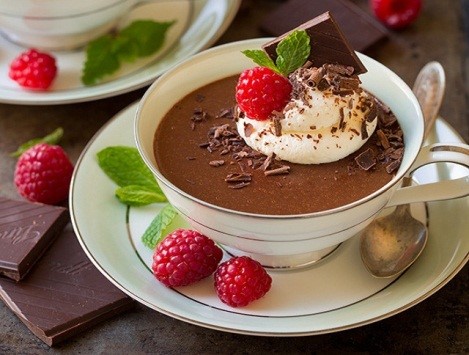 Cách làm bánh Chocolate Pot de Crème