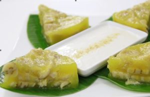 Cách làm bánh chuối hấp nước cốt dừa