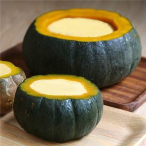 Bánh flan bí đỏ bổ dưỡng