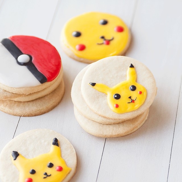 cách làm bánh quy pokemon